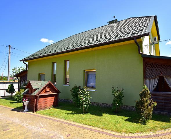 Cottages Svitanok (oz. Pisochne) vil. Melnyky (lake Pіsochne)