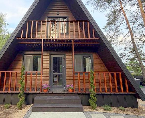 Котеджі SILVA A-FRAME ур. Гушово - Турбаза (оз. Світязь)